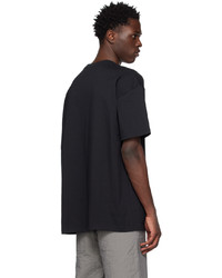 T-shirt à col rond brodé noir Nike