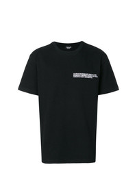 T-shirt à col rond brodé noir Calvin Klein 205W39nyc