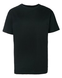 T-shirt à col rond brodé noir Intoxicated
