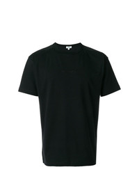 T-shirt à col rond brodé noir Kenzo