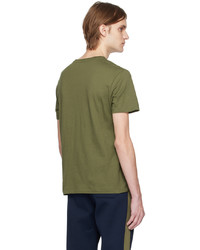 T-shirt à col rond brodé olive Polo Ralph Lauren