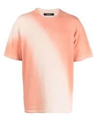 T-shirt à col rond brodé orange A-Cold-Wall*