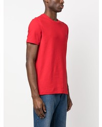 T-shirt à col rond brodé rouge Polo Ralph Lauren