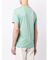 T-shirt à col rond brodé vert menthe Polo Ralph Lauren