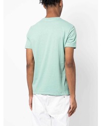 T-shirt à col rond brodé vert menthe Polo Ralph Lauren