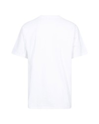 T-shirt à col rond camouflage blanc A Bathing Ape