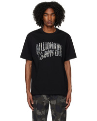 T-shirt à col rond camouflage noir Billionaire Boys Club