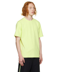 T-shirt à col rond chartreuse Theory