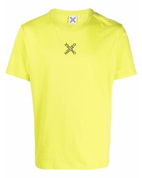 T-shirt à col rond chartreuse Kenzo