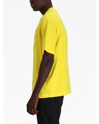 T-shirt à col rond chartreuse Armani Exchange
