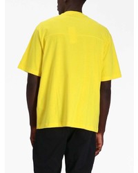 T-shirt à col rond chartreuse Armani Exchange