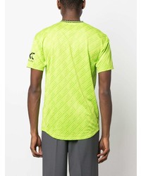 T-shirt à col rond chartreuse adidas