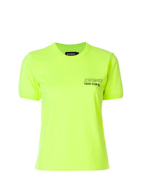 T-shirt à col rond chartreuse Misbhv
