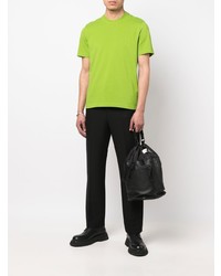 T-shirt à col rond chartreuse Bottega Veneta