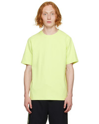 T-shirt à col rond chartreuse Theory