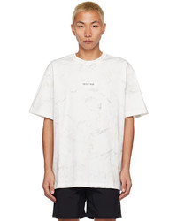 T-shirt à col rond en tricot blanc Han Kjobenhavn