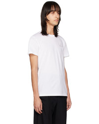 T-shirt à col rond en tricot blanc Vivienne Westwood
