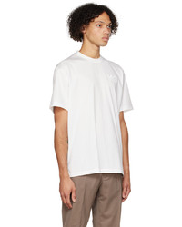 T-shirt à col rond en tricot blanc Y-3