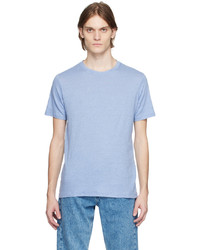 T-shirt à col rond en tricot bleu clair Isabel Marant