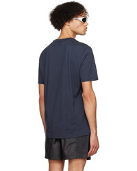 T-shirt à col rond en tricot bleu marine Oakley