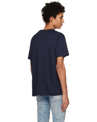 T-shirt à col rond en tricot bleu marine Polo Ralph Lauren