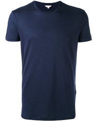 T-shirt à col rond en tricot bleu marine Orlebar Brown