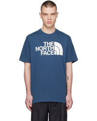 T-shirt à col rond en tricot bleu The North Face