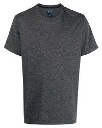 T-shirt à col rond en tricot gris foncé Polo Ralph Lauren