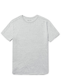T-shirt à col rond en tricot gris Nonnative