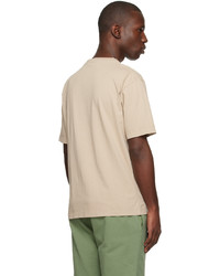 T-shirt à col rond en tricot gris Stone Island