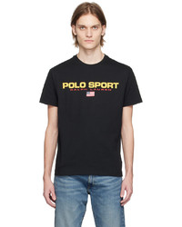 T-shirt à col rond en tricot marron Polo Ralph Lauren