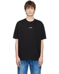 T-shirt à col rond en tricot noir Ader Error