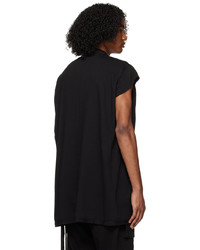 T-shirt à col rond en tricot noir Rick Owens DRKSHDW