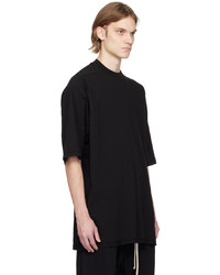 T-shirt à col rond en tricot noir Rick Owens DRKSHDW