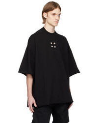 T-shirt à col rond en tricot noir Rick Owens DRKSHDW