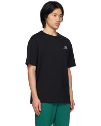 T-shirt à col rond en tricot noir New Balance