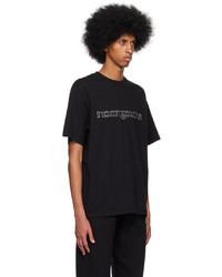 T-shirt à col rond en tricot noir Noon Goons