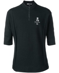 T-shirt à col rond en tricot noir Y-3