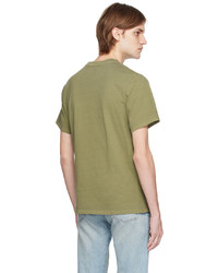 T-shirt à col rond en tricot olive Levi's