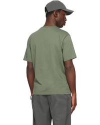 T-shirt à col rond en tricot olive AFFXWRKS