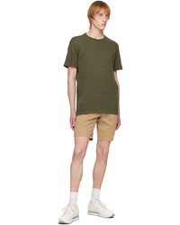 T-shirt à col rond en tricot olive rag & bone