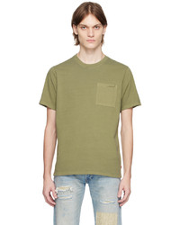 T-shirt à col rond en tricot olive Levi's