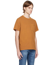 T-shirt à col rond en tricot orange Levi's