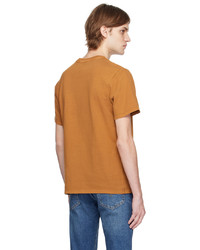 T-shirt à col rond en tricot orange Levi's