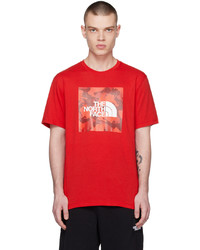 T-shirt à col rond en tricot rouge The North Face