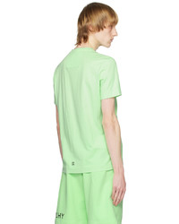 T-shirt à col rond en tricot vert menthe Givenchy
