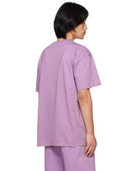 T-shirt à col rond en tricot violet clair CARHARTT WORK IN PROGRESS