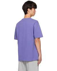 T-shirt à col rond en tricot violet clair A.P.C.