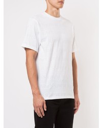 T-shirt à col rond en tulle blanc Supreme