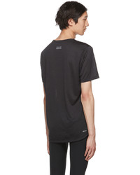T-shirt à col rond en tulle noir New Balance
